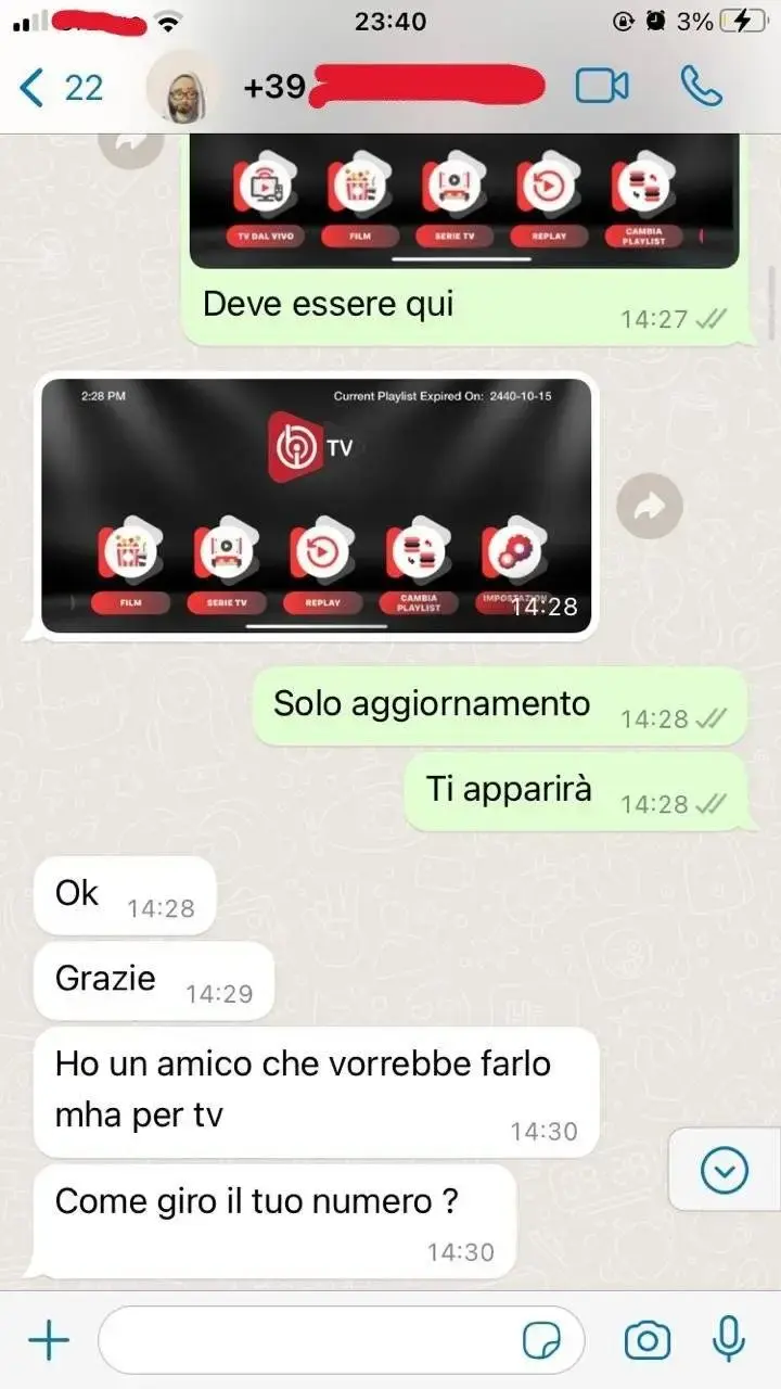 iptv m3u list ita