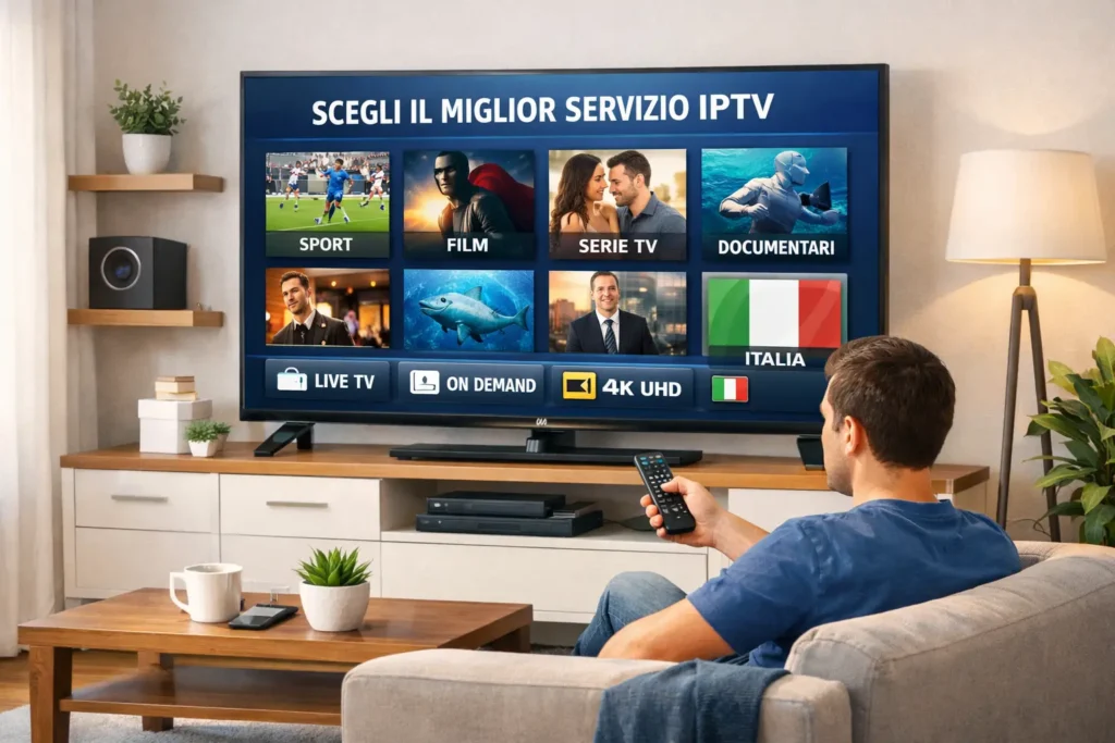 servizio IPTV